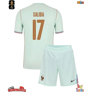 France William Saliba #17 Replica Away Stadium Shirt World Cup 2026 Short Sleeve